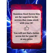 RCScrewZ Stainless Steel Screw Kit ass049 for Associated SC10B/S #9050 RC Car | SET