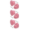 thumbnail image 6 of 6 pcs Dresser Drawer Knobs Ceramic Knobs Kitchen Cabinet Knobs Heart Cabinets Knobs, 6 of 8