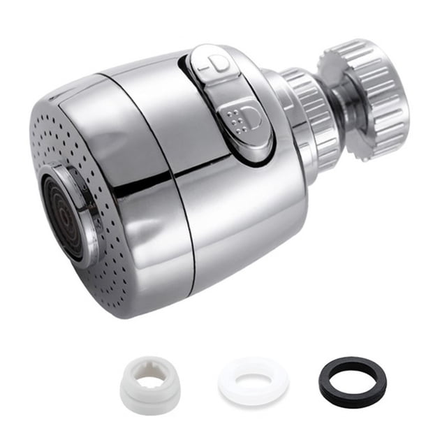 Kitchen Tap Head Faucet Aerator Extender 360 Rotating Anti-splash Universal