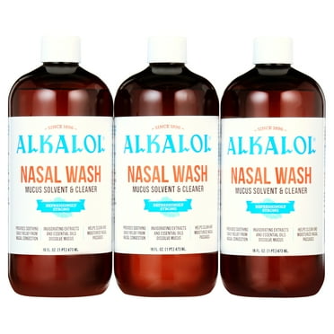 Alkalol Original Nasal Wash, 3x16 fl oz