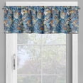 thumbnail image 4 of Ambesonne Colorful Valance & Curtain, Abstract Sea Shells, 55"x36", Blue Multicolor, 4 of 6