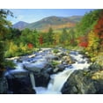thumbnail image 2 of Talbot Frank, Christopher 30x26 Gold Ornate Wood Framed with Double Matting Museum Art Print Titled - New York A waterfall in the Adirondack Mountains, 2 of 4