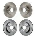 thumbnail image 1 of CMX Front Rear Disc Brake Rotors Kit for Car Hyundai Accent Kia Rio K8-101602, 1 of 8