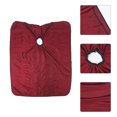 thumbnail image 3 of SHISUYAN Cape de Barbier Imperméable pour Salon, Tablier de Coiffure pour Hommes, Robe de Styliste Rouge, 3 of 9