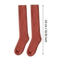 thumbnail image 3 of GZWYHT Crew Socks,Fuzzy Socks Woolen Calf Socks Womens Autumn And Winter Stockings With Extra Thick Wool Ring For Warmth And Knee Knee High Stockings,Wool Socks,Dress Socks Blue, 3 of 4