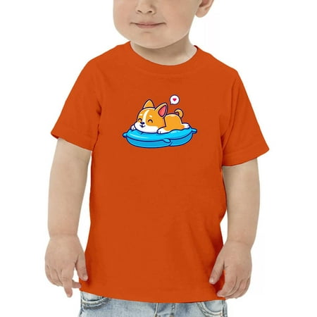 

Cute Corgi Sleeping On Pillow T-Shirt Toddler -Image by Shutterstock 4 Toddler