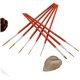 thumbnail image 5 of AURARMLET 1Jgo Pluma De Dibujo Y Pintura Con Mango Color Rojo Para Uso Profesional Y Aficionados, 5 of 7