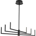 thumbnail image 7 of Pivot LED Collection Six-Light Satin White Modern Style Chandelier with Downlight, 7 of 7