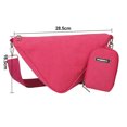 thumbnail image 2 of Bolso pequeño de lona de color sólido simple de moda, nuevo bolso de lona de estilo occidental. MFZFUKR BST3065711-3, 2 of 5