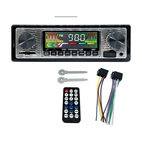 Car Radio 1 DIN Stereo Digital Car Bluetooth FM Audio Music USB / SD with In Dash AUX Input 12V MP3 Multimedia ,Multi-Transmission