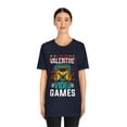thumbnail image 2 of Mens V is For Video Games Funny Saying Valentines Day Shirt Tee T-Shirt, 2 of 6