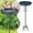 Vintage Blue, variant on Metal Bird Bath for Outside,Bird Baths Feeder Bowl with 5 Prongs Base Stake,Freestanding BirdBaths for Outdoors Garden Patio Yard Lawn Decor (Vintage Bronze)