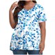 thumbnail image 1 of Camisas de Manga Larga para las Mujeres Cuello Redondo Impreso de Ajuste Suelto, Top de Moda de Verano Sexy para el Uso Diario, 1 of 6