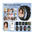 thumbnail image 3 of Mensajes Reloj Inteligente Sensopt Modelo M6 De 2.1 Lab.G Negro, 3 of 5