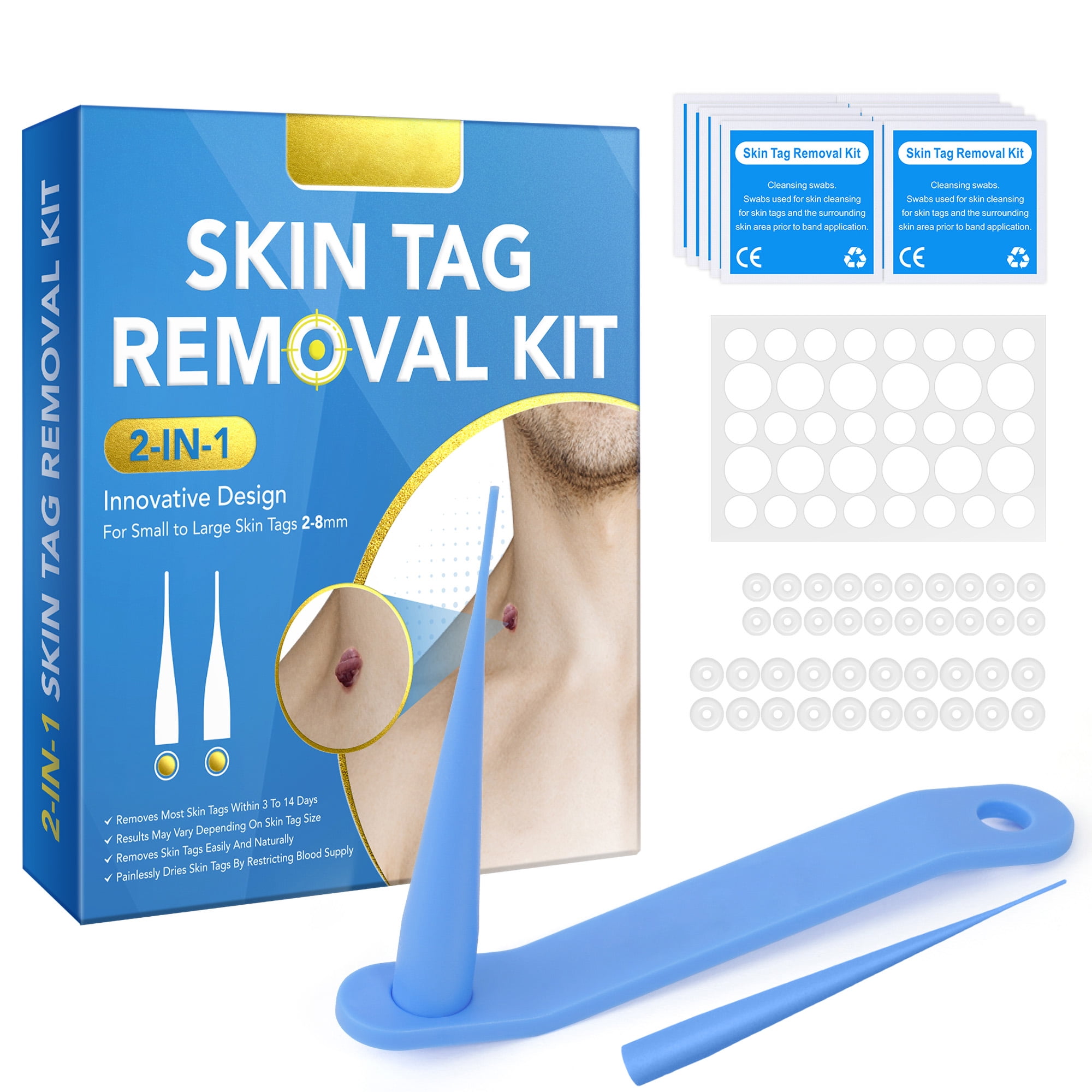 Skin Tag Safe Fast Easy 2 in 1 Skin Tag Tools Kit Kuwait Ubuy