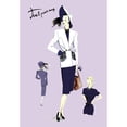 thumbnail image 3 of Unknown 18x24 Black Modern Framed Museum Art Print Titled - Dressy Suit with Hat, 1947, 3 of 5