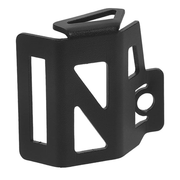 WHAMVOX Black Aluminum Alloy Oil Cup Guard for Motorcycle Use Rear Brake Fluid Protector Fits MT09 1 Piece