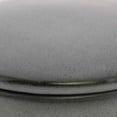 thumbnail image 2 of Modern Designed Ceramic Canister With Thick Lid and Oval Base, Blue- Saltoro Sherpi, 2 of 4