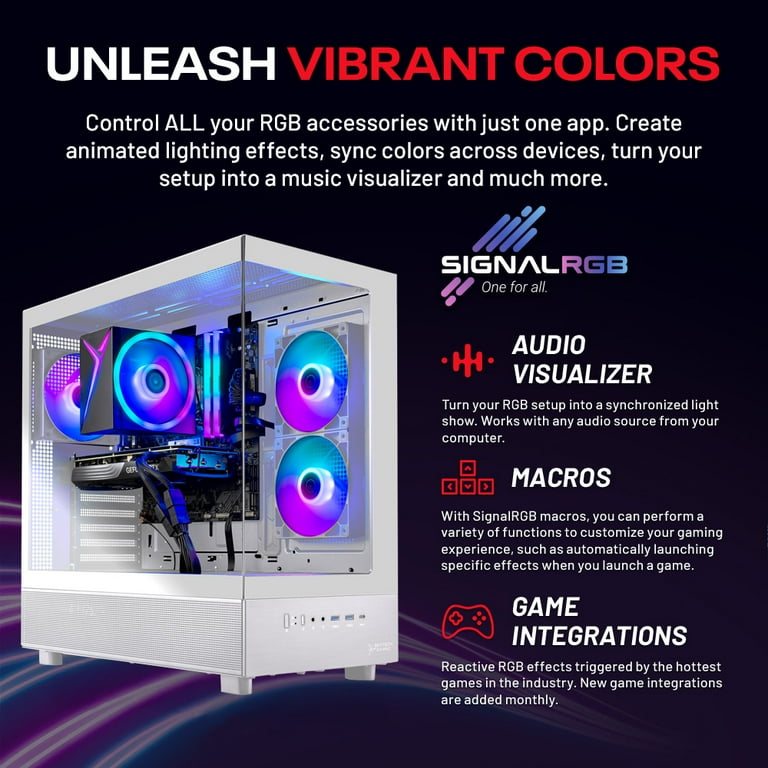 Skytech Gaming Azure 3 Gaming PC, AMD Ryzen 5 9600X 3.9GHz, AMD RX