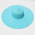 thumbnail image 4 of Womens Summer Hat UPF 50+ Upf Hat Floppy Beach Hats For Women Sun Hats with UV Protection for Resort Women's Sun Hat Korean Version Women's Large Sun Hat Without Top Foldable Hat, 4 of 4