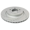thumbnail image 5 of TRQ Rear Performance Brake Rotors Set Premium G-Coated Fits Select 2003-2014 Volvo XC90, 5 of 5