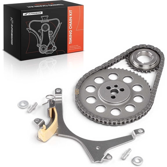A-Premium Engine Timing Chain Kit Compatible with Chevy,GMC 4.3L 1999-2003 | for Chevy Express 1500, Blazer, Astro, Silverado 1500, S10 & GMC Jimmy, Safari, Savana, Sierra 1500, Sonoma & Olds Bravada