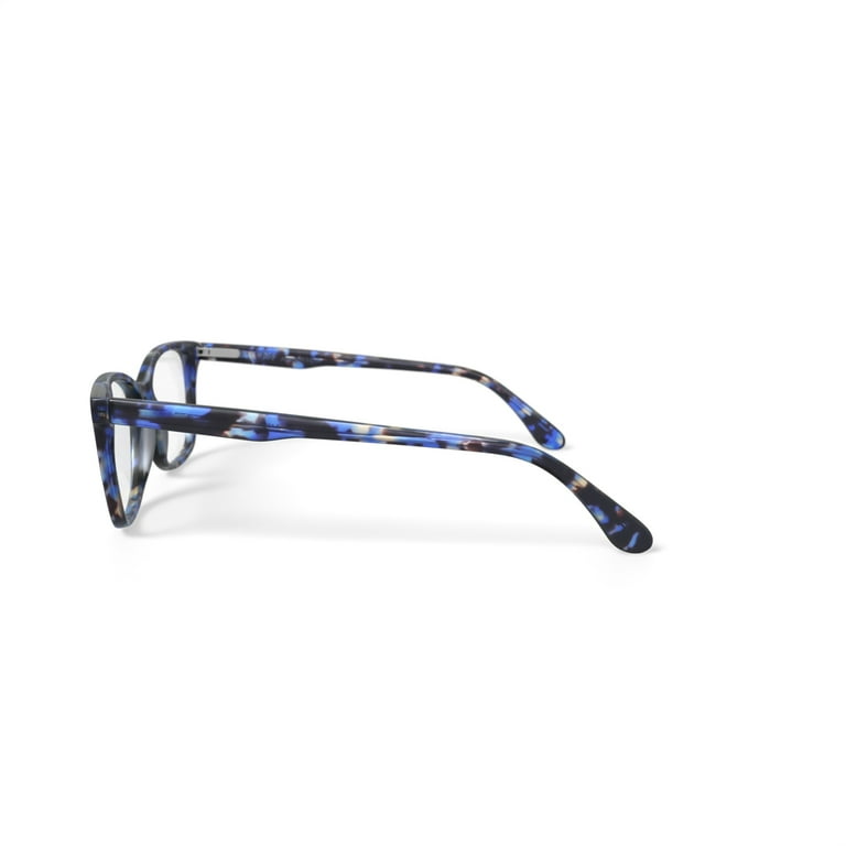 M America Women's Freeport Lapis Square Prescription Eyeglasses
