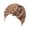 Coffee, variant on Head Scarf for Women Under$10 Headwrap for Women Chemo Hat Cancer Turban Hair Loss Cap Soft Crinkle Long Scarf Side Applique Color