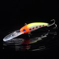 thumbnail image 5 of Bisitoy 2Pcs Soft Plastic Fishing Lures Swimbait Paddle Tail Hook for Pike Muskie, 5 of 5