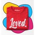 thumbnail image 3 of Shop4Ever Loved Heart Valentine's Day Toddler's Cotton T-Shirt 3T Red, 3 of 6