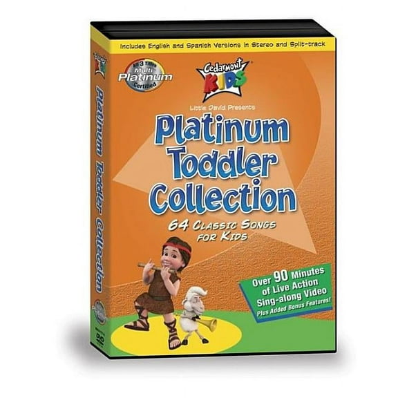 Cedarmont Kids Platinum Collections: Platinum Toddler Collection: 64 Classic Songs for Kids (Audiobook)