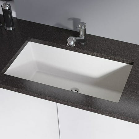 Ren Granite Composite 33 L X 18 W Undermount Kitchen Sink With Basket Strainer
