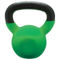 35 lbs Vinyl Coated Kettlebell, Kelly
