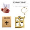 thumbnail image 4 of BRIGHTFUFU 5 piezas Biblia llavero colgante catolicismo llavero religioso colgante ornamento, 4 of 8
