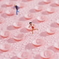 thumbnail image 1 of Almohadilla De Masaje Cepillo de masaje de espalda Raspador de ducha plegable Suministros de baño (Rosa) Likrtyny  Libre de BPA, 1 of 9