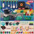 thumbnail image 1 of Children Cutting Play Food Toys,Kitchen Pretend Toy Role Play Cutting Fruits Food Toy& Cookware Pot& Pan Set,Kitchenware and Cooking Utensil Education, 1 of 1