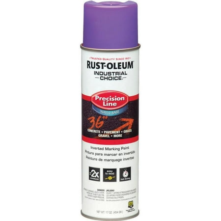 Rust-Oleum Industrial Choice Fluorescent Purple Field Marking Paint 17 oz