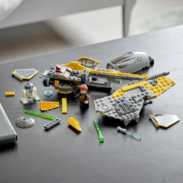 Grabar robo manual LEGO Star Wars: Revenge of the Sith Anakin's Jedi Interceptor 75281 Anakin  Skywalker Building Toy (248 Pieces) - Walmart.com