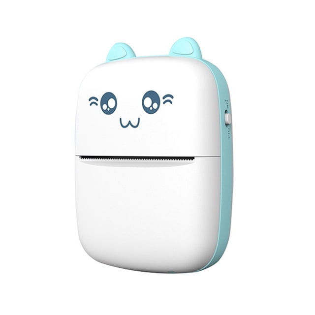 1Pcs Handheld Mini Thermal Printer Mobile Phone Bluetooth Photo Memo Student Pocket Wrong Question Printer ,Multi-Format Printing