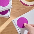 thumbnail image 4 of Glownary Round Paper Labels, 2 Inches Diameter, 500 Per Roll, Purple, Permanent Adhesive, 4 of 4