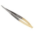 thumbnail image 1 of Portaagujas Castroviejo con cerradura, pinzas quirúrgicas dentales para implantes de ortodoncia de acero inoxidable, 5,5 pulgadas, 1 of 8