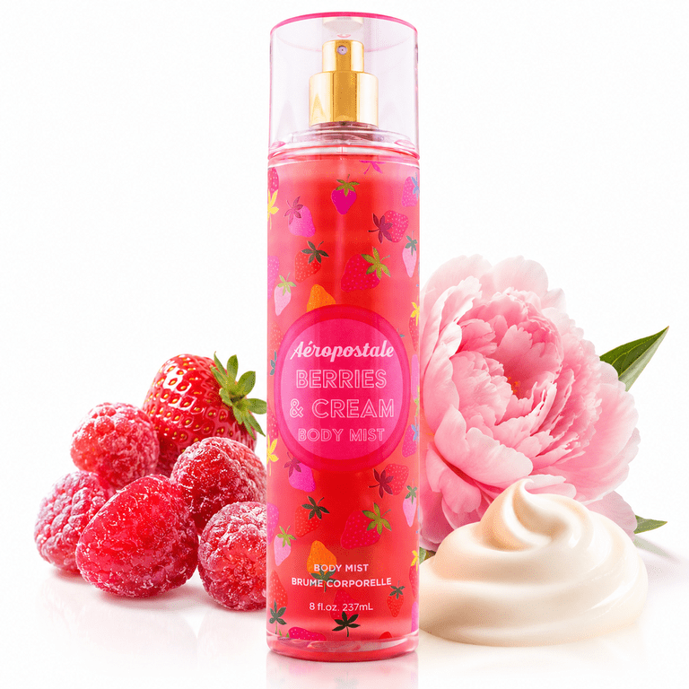 Aeropostale Berries & Cream Body Mist for Women, 8 oz photo 3