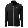 thumbnail image 2 of Men's Cutter & Buck Black Fresno State Bulldogs Adapt Eco Knit Hybrid Recycled Full-Zip Jacket, 2 of 3