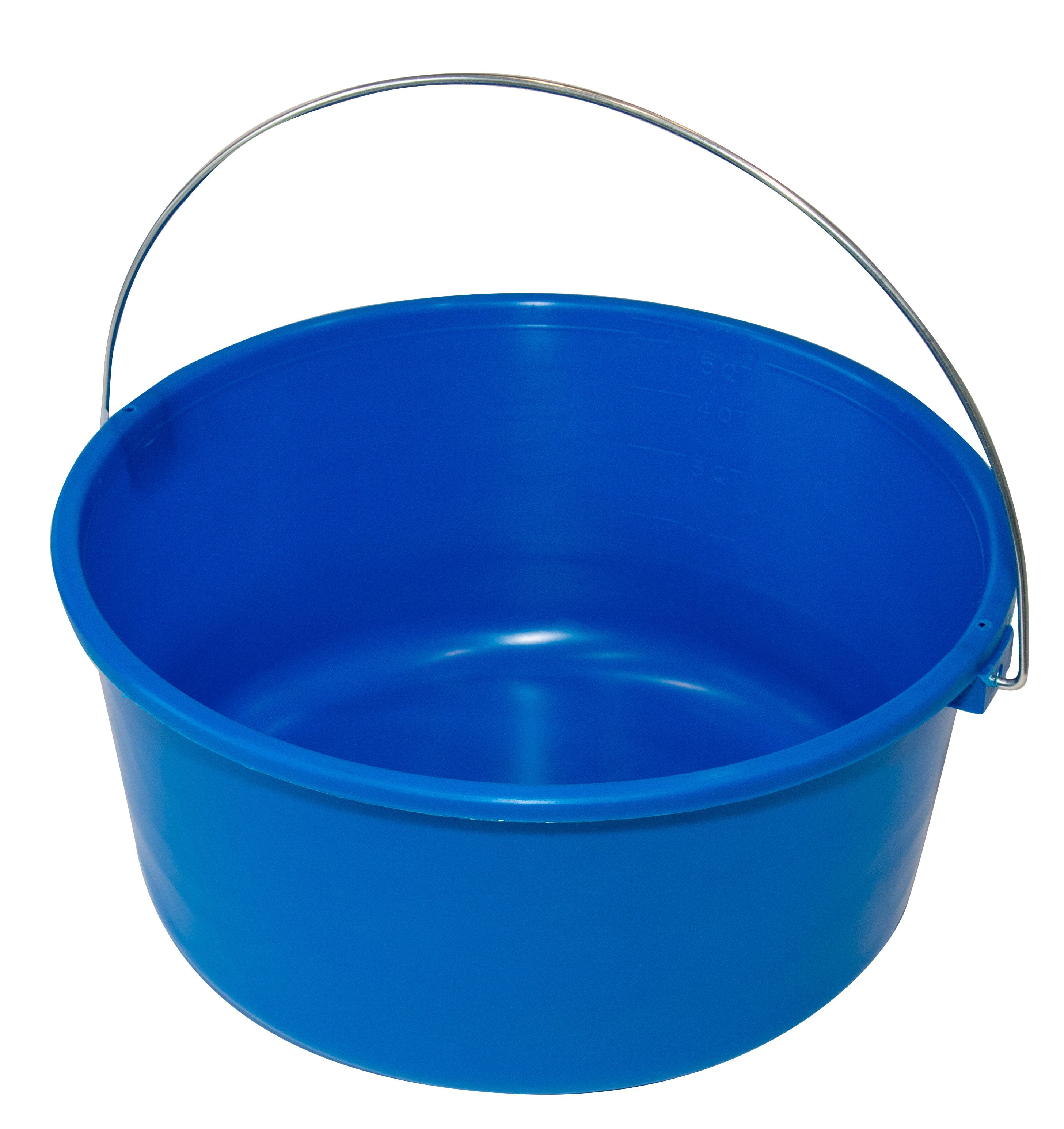 Argee 5 Quart Blue Bucket, 12Pack