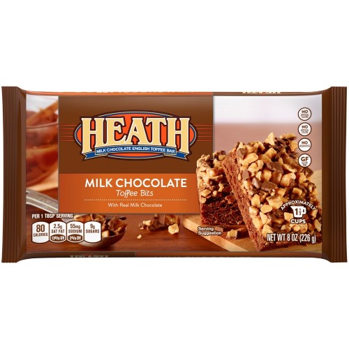 Hershey's Heath Milk Chocolate Toffee Bits (Pack of 6)
