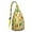 Yellow-16, variant on Succulent Print Backpack - Detailed Cactus Study, Water-Resistant Hiking Pack