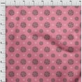 thumbnail image 3 of oneOone Organic Cotton Voile Fabric Floral Block Print Fabric By Yard 42 Inch Wide, 3 of 4