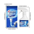 thumbnail image 3 of Desengrasantes Limpiador de desagües potente de 237 ml, solución para desatascar tuberías, no corrosivo y seguro para tuberías Yulucky, 3 of 9