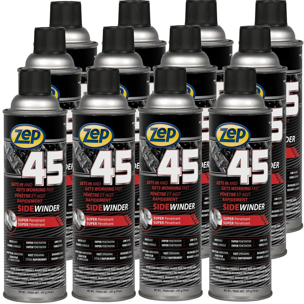 Zep 45 Sidewinder Super Penetrating Oil 14 Oz Aerosol B41801 (Case of ...