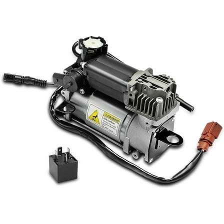 A-Premium Air Suspension Compressor Compatible with Audi A6 1999-2006, Allroad Quattro 2001-2005, 2.7L 2.8L 3.0L 3.2L 4.2L, Replace# 4B0616007A, 4B0616007B
